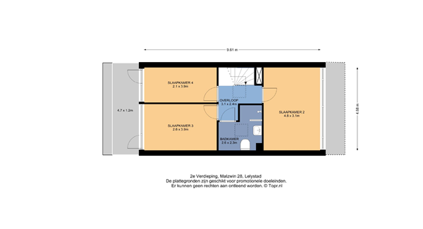 Plattegrond - Malzwin 28, 8223 XG Lelystad - p 3.png